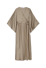 Load image into Gallery viewer, Champagne Wrap Dress