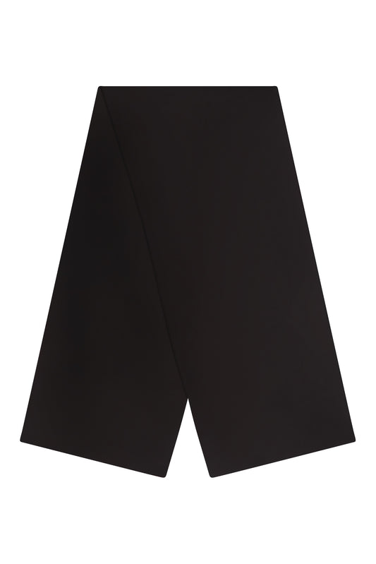 Black Chiffon Hijab