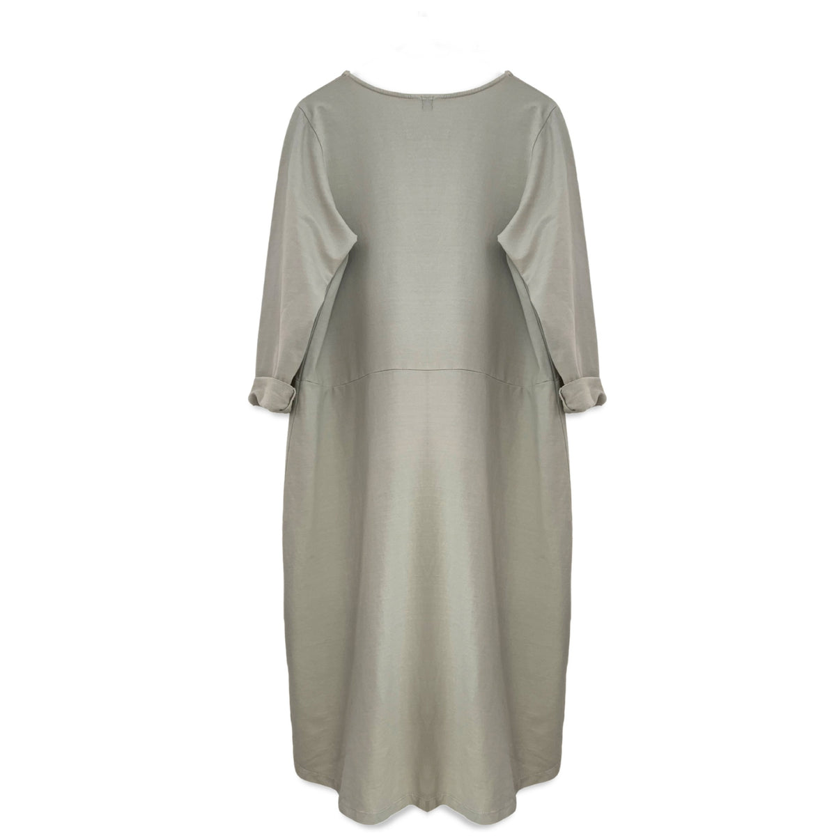 Relaxed Fit Cotton Midi Dress