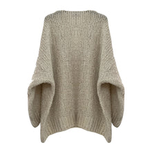 Load image into Gallery viewer, Soft Slouched V-Neck Teddy Jumper