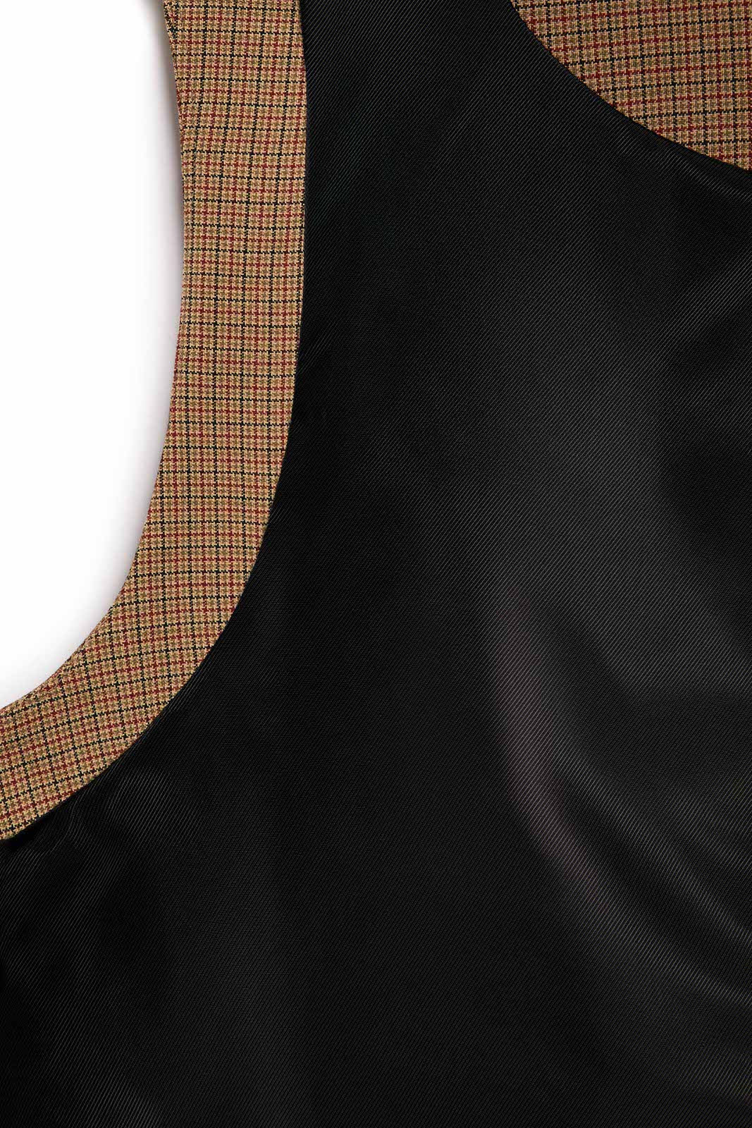 Longline Suedette Waistcoat