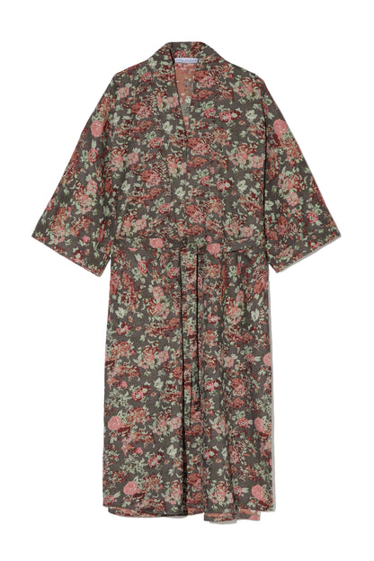 Jacquard Floral Kimono