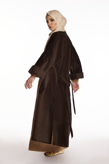 Dark Forest Corduroy Kimono