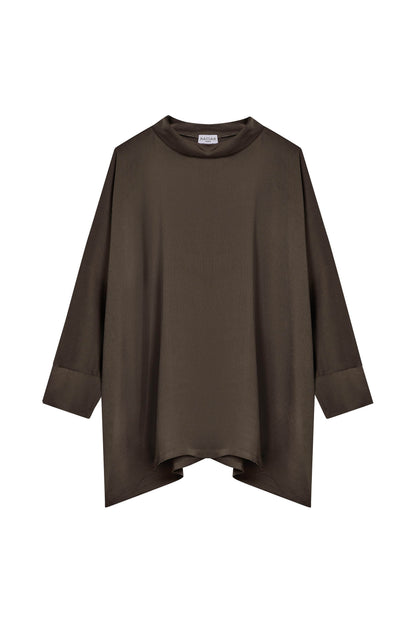 Khaki Oversized Top