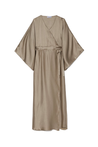 Champagne Wrap Dress