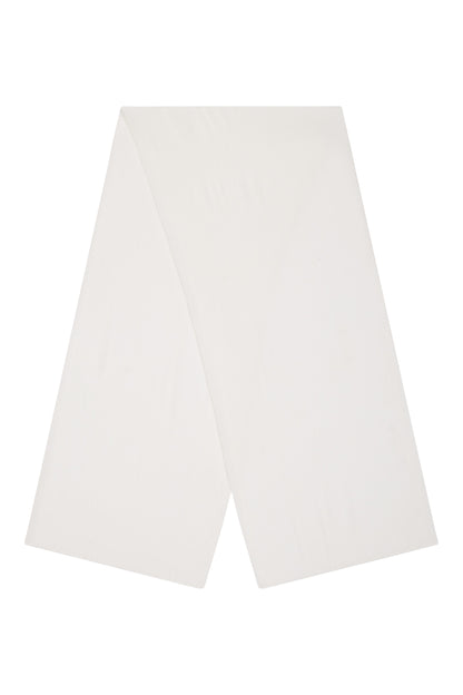 Ivory Fine Pleated Chiffon Hijab