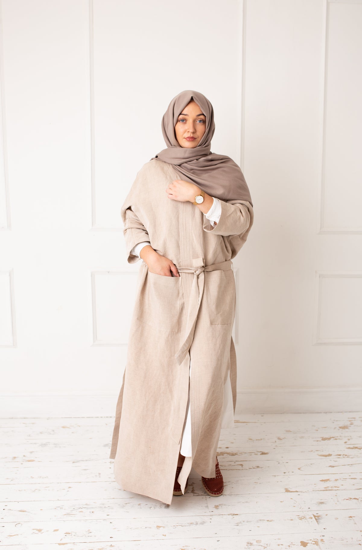 Linen Oatmeal Jacket