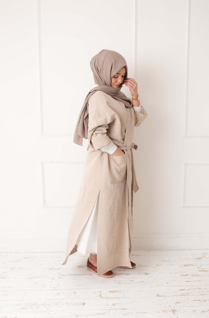 Linen Oatmeal Jacket