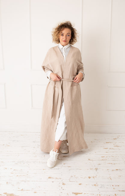Linen Oatmeal Jacket