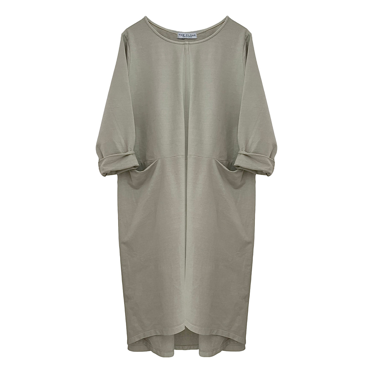 Relaxed Fit Cotton Midi Dress